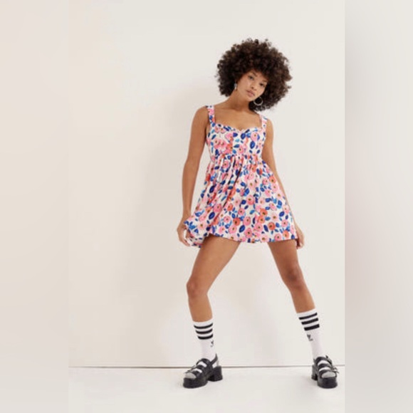 For Love & Lemons Gianna Mini Dress - Picture 1 of 1